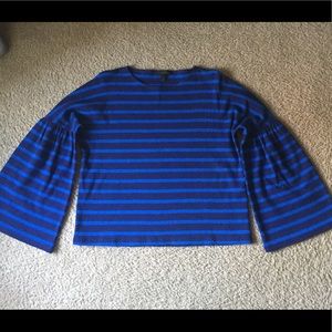 J. Crew Bell-Sleeved Top!!